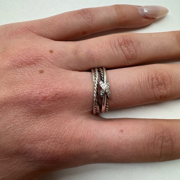 David Yurman X crossover Band Ring - Picture 5 of 5